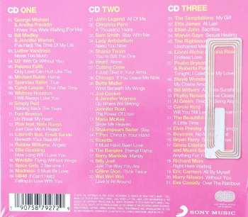 3CD Various: Now That's What I Call Love Songs 492582