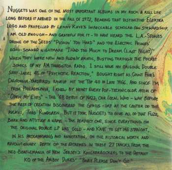 CD Various: Nuggets: Antipodean Interpolations Of The First Psychedelic Era