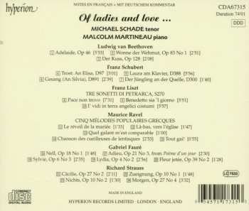 CD Various: Of Ladies And Love 314140