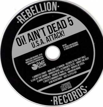 CD Various: Oi! Ain't Dead 5 (U.S.A. Attack!) 276030