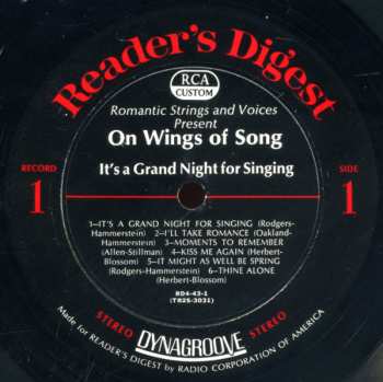 6LP/Box Set Various: On Wings Of Song (6xLP+BOX) 376684