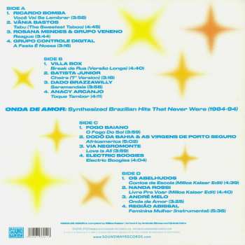 2LP Various: Onda De Amor (Synthesized Brazilian Hits That Never Were 1984-94) 63510
