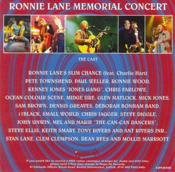 2CD Various: One For The Road: Ronnie Lane Memorial Concert  252555