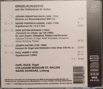 CD Various: Orgelkonzerte Aus Der Kathedrale St. Gallen 408002