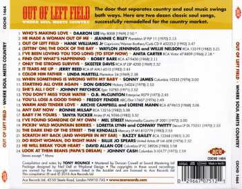 CD Various: Out Of Left Field - Where Soul Meets Country 92012