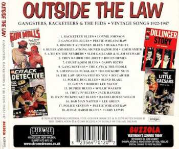 CD Various: Outside The Law: Gangsters, Racketeers & The Feds ● Vintage Songs 1922-1947 246846