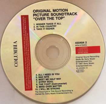 CD Various: Over The Top - Original Motion Picture Soundtrack 405700