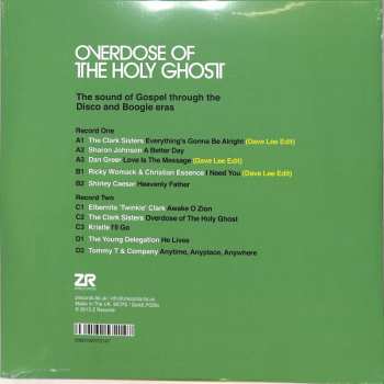 2LP Various: Overdose Of The Holy Ghost (The Sound Of Gospel Through The Disco And Boogie Eras) 304836