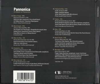 CD Various: Pannonica - A Tribute To Pannonica 520803
