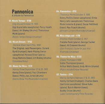 CD Various: Pannonica - A Tribute To Pannonica 520803