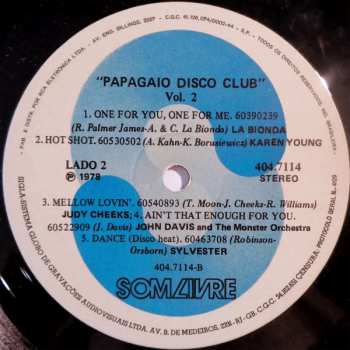 LP Various: Papagaio Disco Club Vol. 2 416174