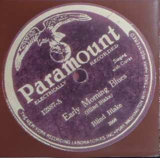 CD Various: Paramount Blues - Early  Morning Blues 447284