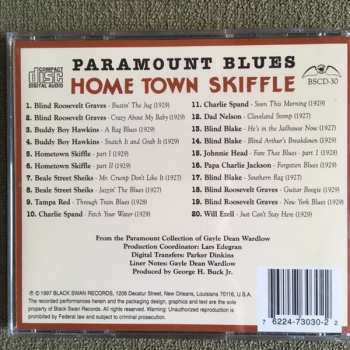CD Various: Paramount Blues - Hometown Skiffle 332536