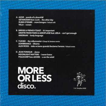 2LP Various: Partyfine Volume V: More Or Less Disco. 455877