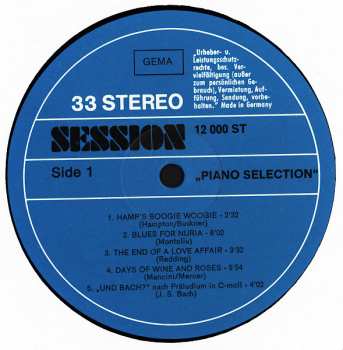 LP Various: Piano Selection 360312
