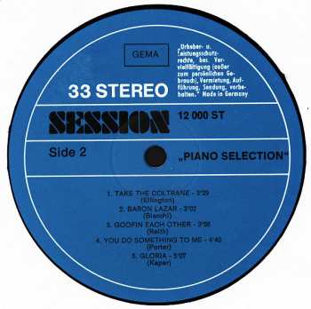 LP Various: Piano Selection 360312