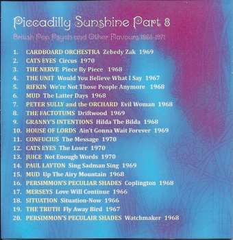 CD Various:  Piccadilly Sunshine Part 8 (British Pop Psych And Other Flavours 1966 - 1971) 448325
