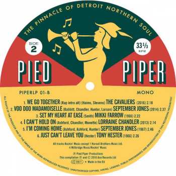 LP Various: Pied Piper (The Pinnacle Of Detroit Northern Soul) 133417
