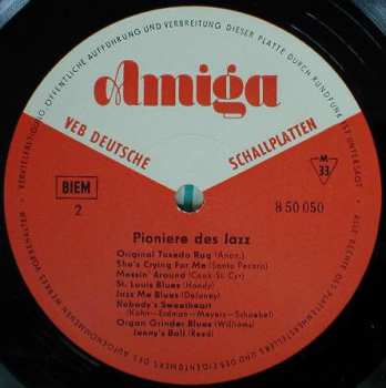 LP Various: Pioniere Des Jazz 50385