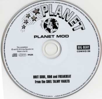 CD Various: Planet Mod - Brit Soul R&B And Freakbeat From The Shel Talmy Vaults 104727