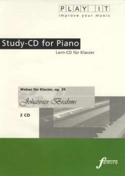 Album Various: Play-it Studio-cd Klavier: Johannes Brahms, Walzer Op.39 Für Klavier 4-händig