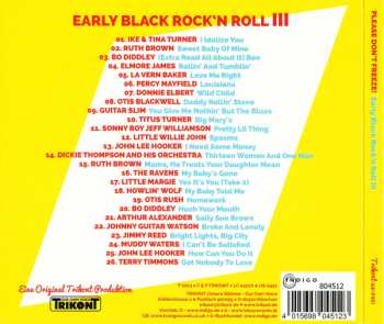 CD Various: Please Don't Freeze - Early Black Rock'n Roll III 473912