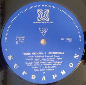 LP Various: Poezie M. J. Lermontova a A. S. Puškina 379448
