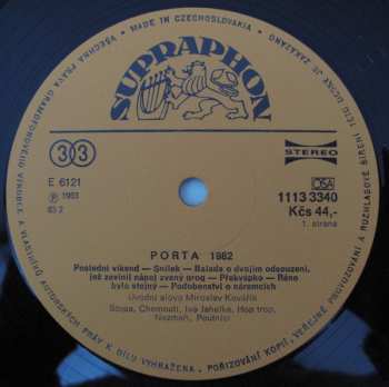LP Various: Porta '82 305357