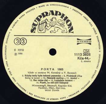 LP Various: Porta '85 233866