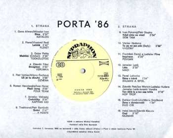 LP Various: Porta '86 132432