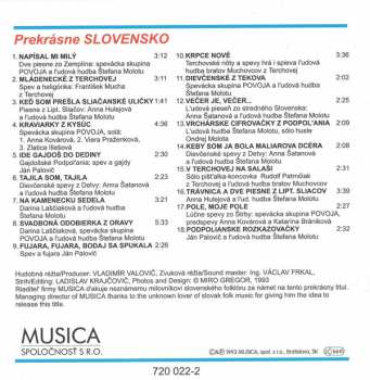 CD Various: Prekrásne Slovensko = Beautiful Slovakia 52541