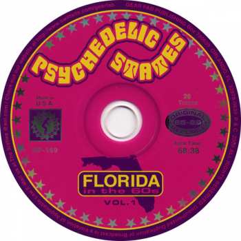 CD Various: Psychedelic States: Florida In The 60s Vol. 1 422744