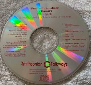 CD Various: Puerto Rican Music In Hawai'i. Kachi-Kachi 196177