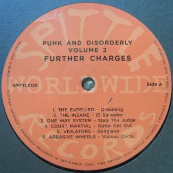 LP Various: Punk And Disorderly - Further Charges 334954