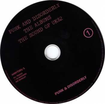 3CD Various: Punk And Disorderly The Albums (The Sound Of UK82) 96875