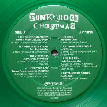 LP Various: Punk Rock Christmas LTD | CLR 252701
