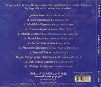 CD Various: Putumayo Presents: Vintage France 177048