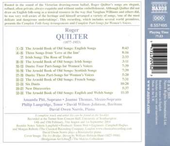 CD Various: Quilter - Complete Folk Song Arrangements • Complete Part Songs For Women's Voices 467394