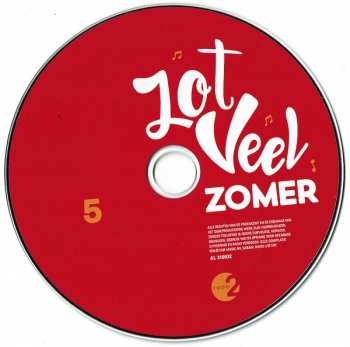 5CD Various: Radio 2 - Zot Veel Zomer - Het Beste Uit De Zomer Top 500 96500