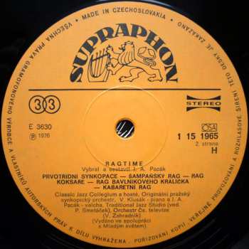 LP Various: Ragtime 511803