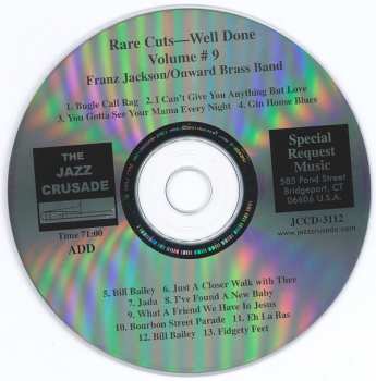 CD Various:  Rare Cuts - Well Done – Volume 9 101587