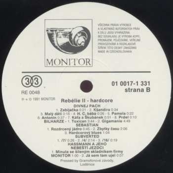 LP Various: Rebelie II. - Hardcore