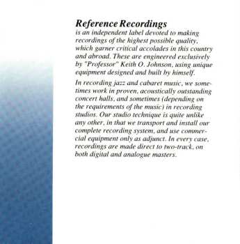CD Various: Reference Jazz, Etc. - First Sampling 502442