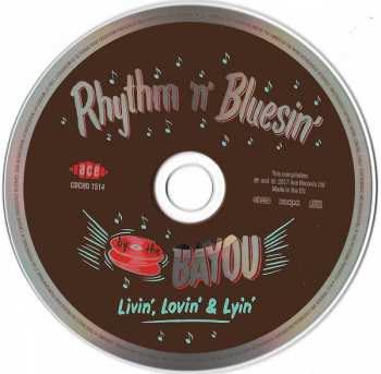 CD Various: Rhythm 'n' Bluesin' By The Bayou - Livin', Lovin' & Lyin'  270668