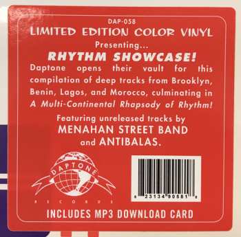 LP Various: Rhythm Showcase, Vol. 1 LTD 62649