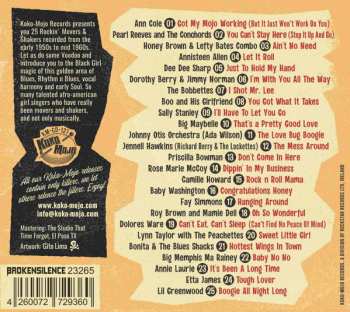 CD Various: Rock And Roll Vixens #6 (25 Black Woman Singer, Movers & Shakers) 514403