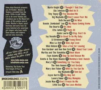 CD Various: Rock And Roll Vixens #7 (25 Black Woman Singer, Movers & Shakers) 119544