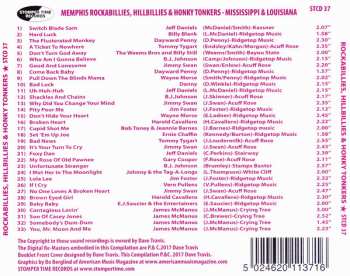 CD Various: Rockabillies, Hillbillies & Honky Tonkers From Mississippi And Louisiana (The Big Howdy Recording Company Story) 99594