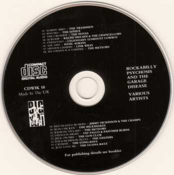 CD Various: Rockabilly Psychosis And The Garage Disease 238776