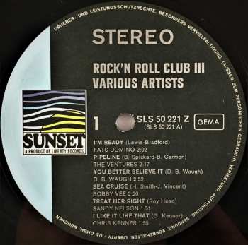 LP Various: Rock'n Roll Club III